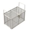 Anysizebasket Rectangular Wire Mesh Basket: 10Lx6Wx6H, 304 SS, 3/16 Rod Frame, Mesh: 2 x .063 TMT-100060060-Q02S - alternate 2
